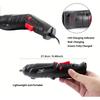 8 In 1 Electric Screwdriver, 3.6V Cordless Drill Screwdriver Rechargeable, 3.5N·m Max Torque Electric Screw Gun with 6 Accessory