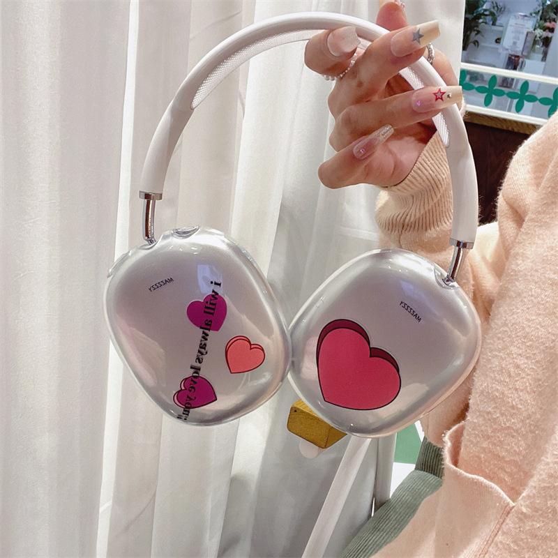 Cupid love applies apple AirPods max protective case headphone protective case AirPods female Airpods MAX