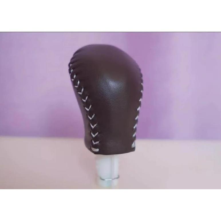 New Real Leather Gear Shift Knob Cover For Infiniti Q60 QX60 2016 2017 2018   Gear Ball Protector белый