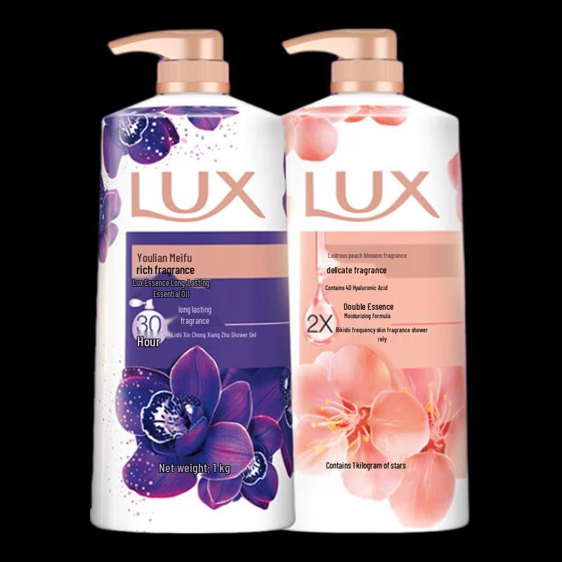 Гель для душа Lux с ароматом эфирных масел, семейная упаковка