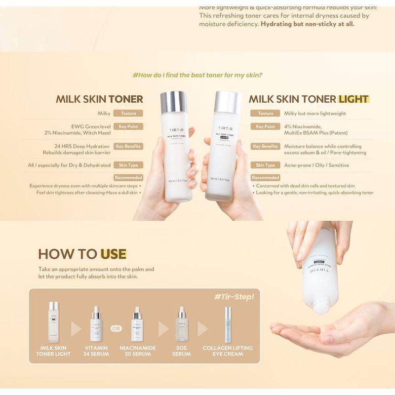 TIRTIR Milch Haut Toner Light