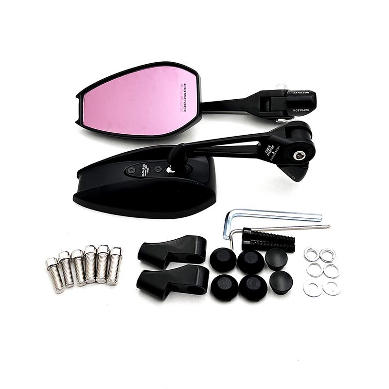 1 par Motorcykel Justerbar Sidospegel Backspeglar för YAMAHA NMAX155 NMAX125 NMAX 155 N-MAX 125 150 160