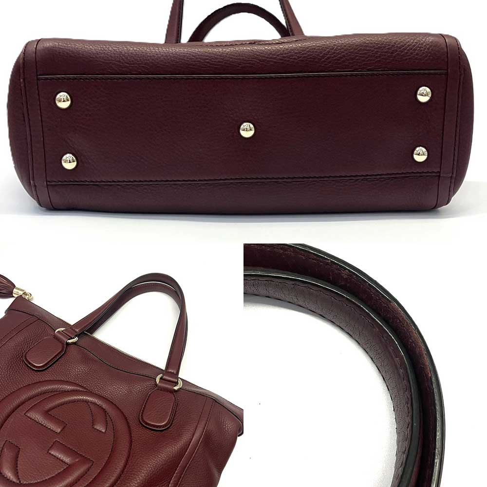 Used GUCCITote Bag leather mens