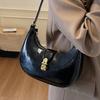 Wholesale Niche Simple Temperament Underarm Dumpling Bag Versatile High Sense Fashion Commuter Style Messenger Bag Women