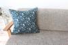 DDintex FLORET LONDON Cushion Cover, Rachel Meadow, Navy, 45x45cm [Liberty Print]