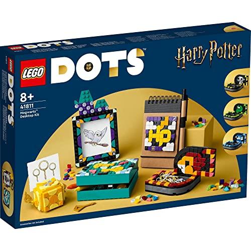 LEGO DOTS Hogwarts™ Designer-Set 41811, ein Spielzeugbaustein-Geschenk für Jungen und Mädchen ab 8 Jahren, perfekt zum Bauen von Fantasieobjekten, Schmuck und Bastelarbeiten.