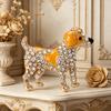 Süße Hundebrosche Exquisit und Luxuriös Angenehm zu Tragen Unisex, Geschenk zum Geburtstag, Muttertag und zur Abschlusszeit