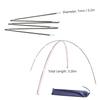 Tent Rod Bars Outdoor Support Rods Hassle-Free Assembly