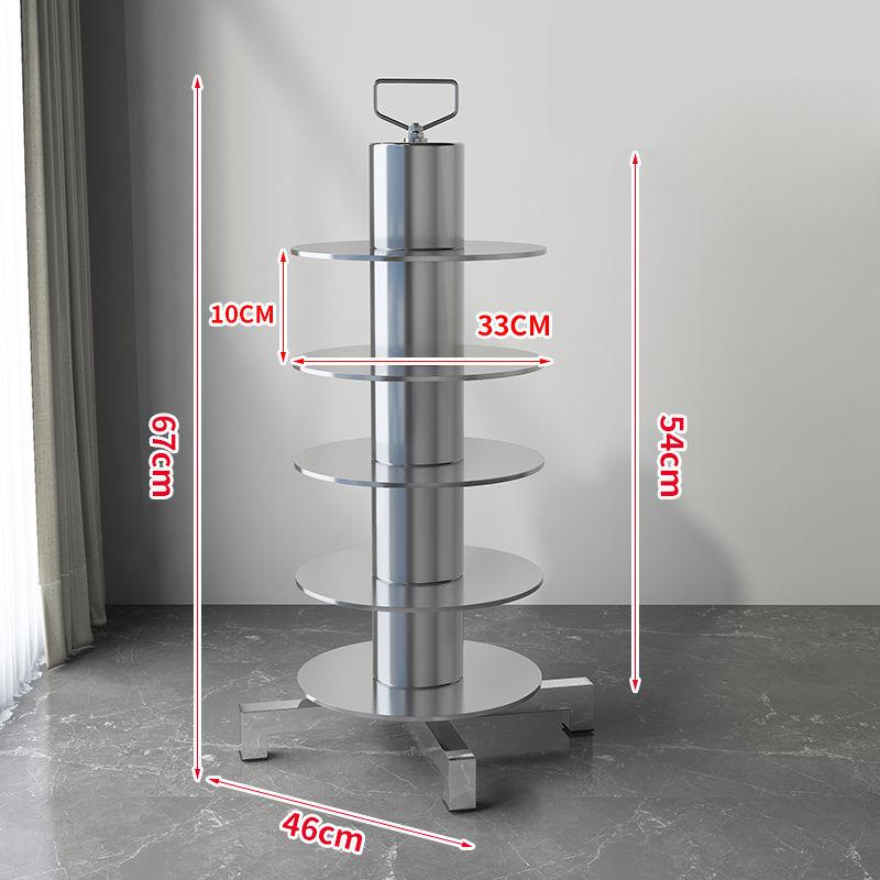 Supporto Dispenser Cavi Multi-Bobina a Velocità Regolabile - Supporto Antigroviglio in Acciaio Inossidabile per Elettricisti