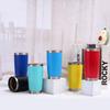 20oz Stainless Steel Vacuum Insulated Travel Mug With Push Lid Double Wall Car Cup Hot Cold Drinks