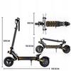Electric Vehicle Foldable W10-DZ Off-Road 2026 10" 800W 40km 15Ah Up To 150KG with App