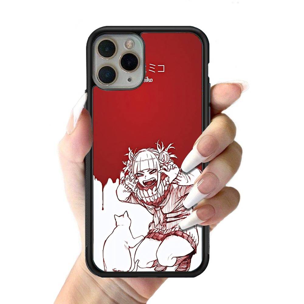 Himiko Toga Boku No Hero Academia Phone Case Silicone PC+TPU For For iPhone 11 12 13 14 15 16 Plus Pro Max Cover