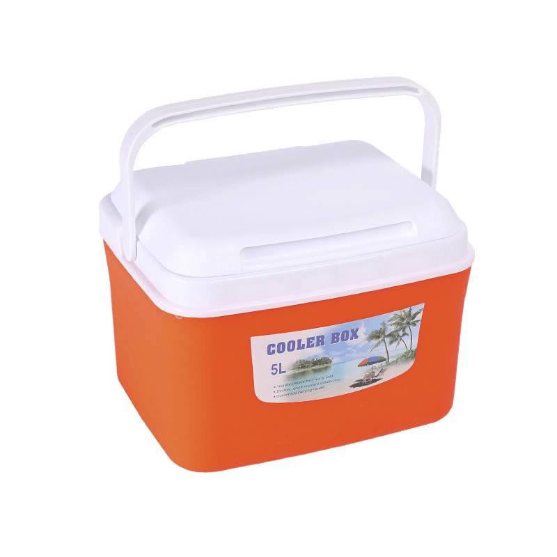 Portable Insulated Refrigerator Box for Car, Home, or Outdoor Use - Small/Medium Size for Fresh Cold Storage.