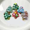 10Pcs Christmas Tree Glass Beads For Christmas Ornament Handmade Bracelets