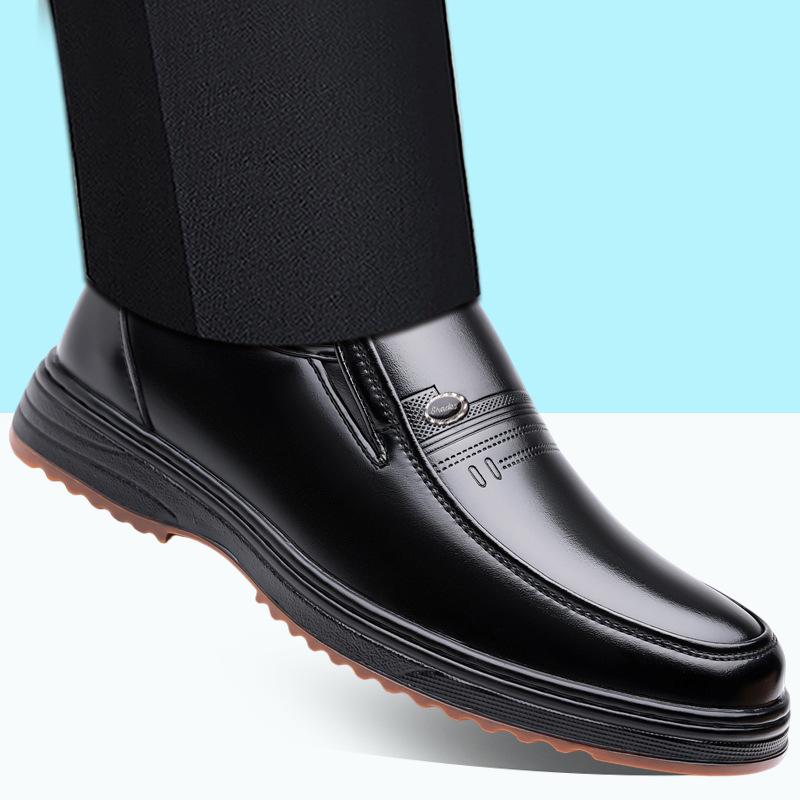 Fashion British Solid Color Fashion Soft Leather Shoes for Men Spring Summer New Designer Loafers Male Hallow Breathable Dress Shoes Man