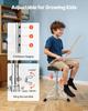 VEVOR Kids Drum Set, 5-Piece 14 in / 355.6 mm Junior Drum Sets, Beginner Drums Set with Adjustable Throne and Two Pairs of Drumsticks