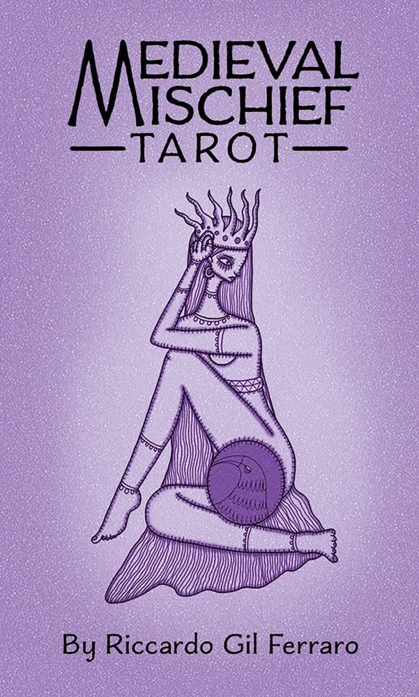 Kancharo Tarotové karty 78 kusů Tarotové věštění Zlomyslnost Japonská tarotová karta Základní instrukce Včetně sáčku [Středověký tarot] & (Originální
