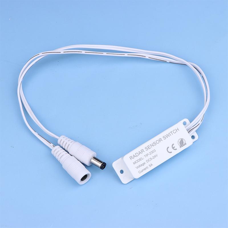 Dc 5-24V 5.8G Microwave Radar Sensor Switch Controller Human Body Induction Switch For Pwm Led Monochrome Bar Light