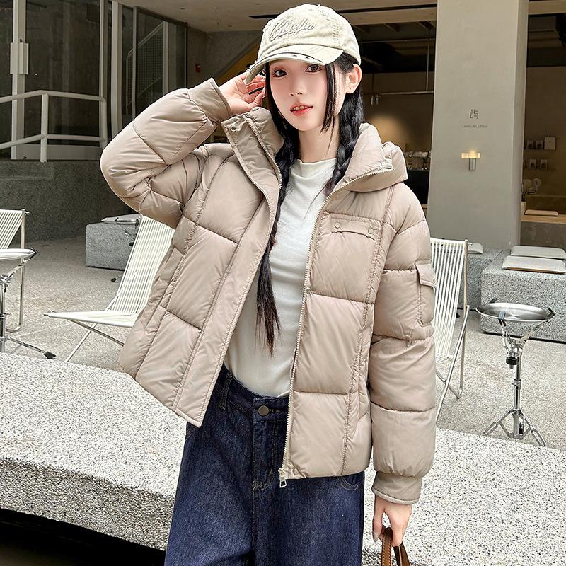 Short down cotton clothes women's winter new thickened fashion warm bread clothes jacket