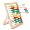 Classic Wooden Educational Counting Toy 100 Beads Preschool Math Learning Toys Montessori Number Arithmetic Abacus Toddler Gift