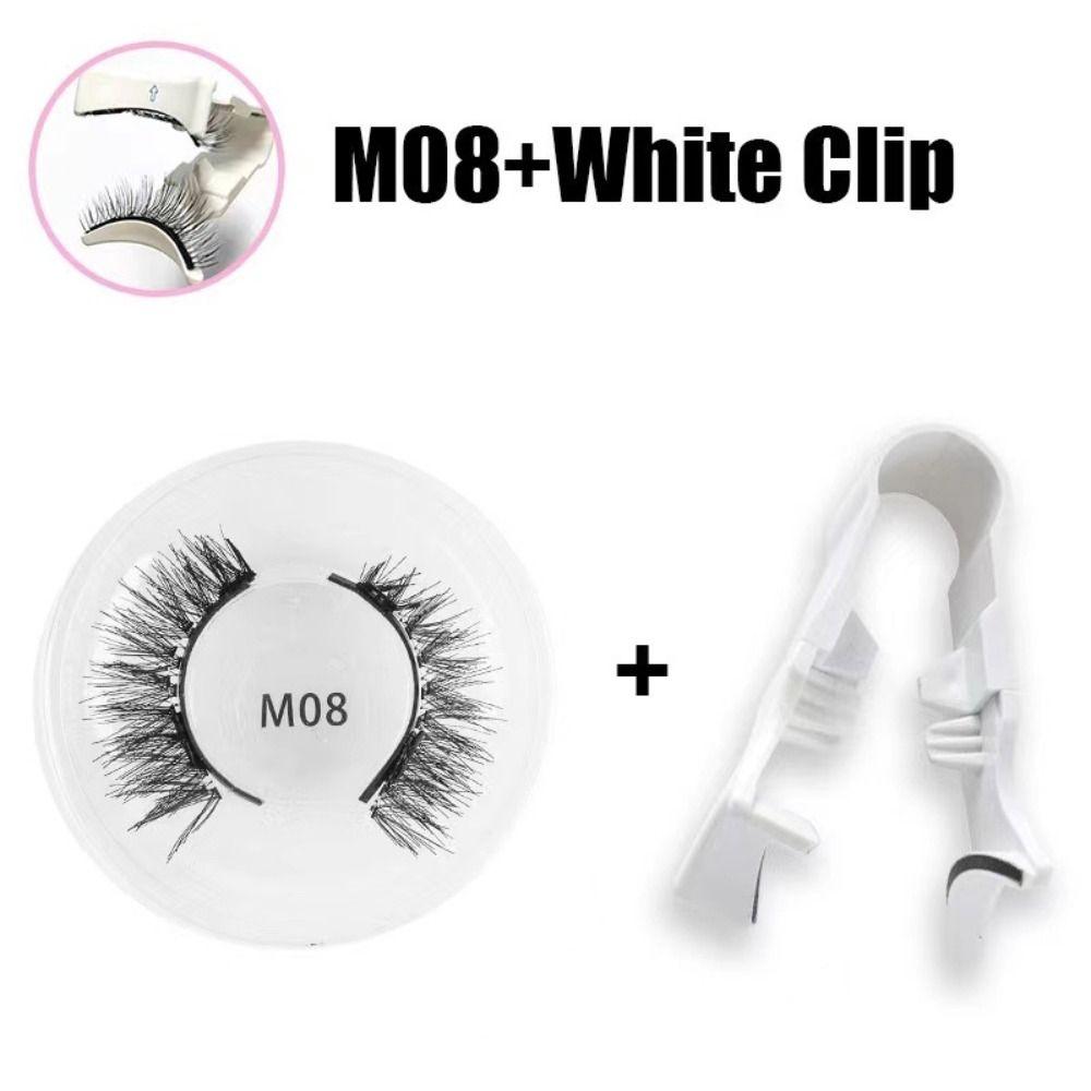 Magnetic Magnetic False Eyelashes Glue Free False Eyelash Clusters  Girls