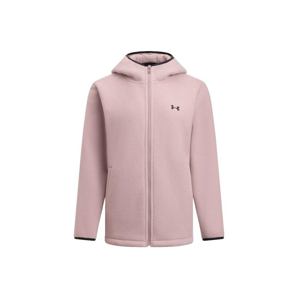 

Under Armour Худи спортивное женское вязаное с логотипом, цветной блок, с длинным рукавом, флисовая куртка 6010177-673 L