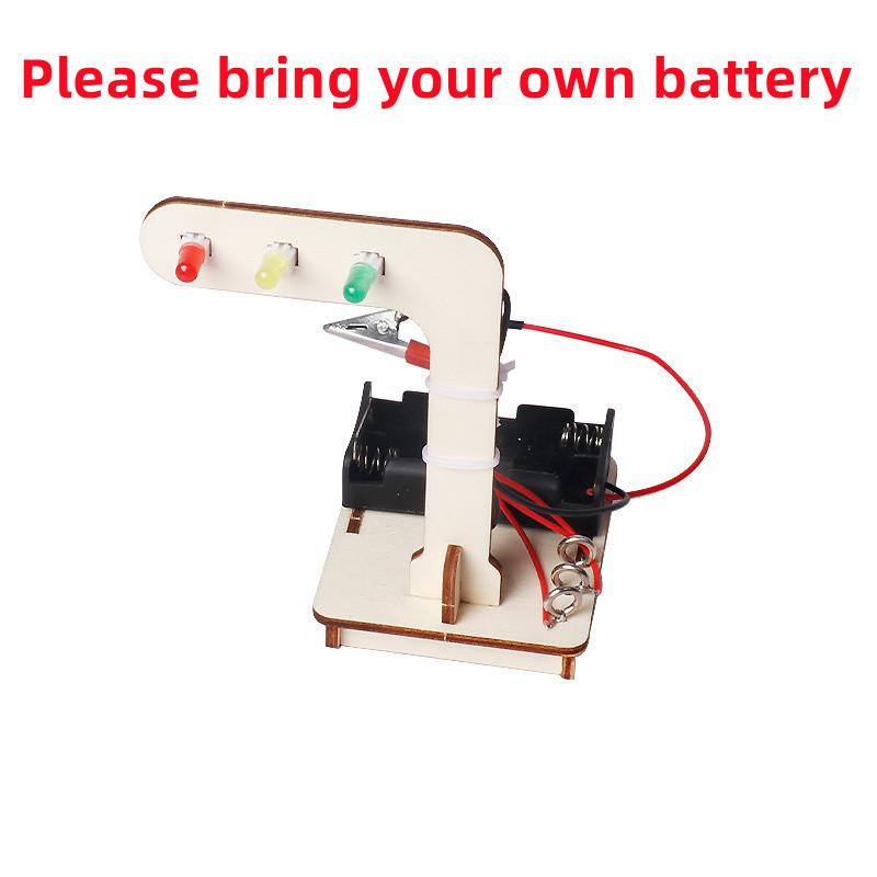 

Children s Handmade Technology Small Production DIY Traffic Lights Fun Invention Educational Science Toy Learning STEM Education