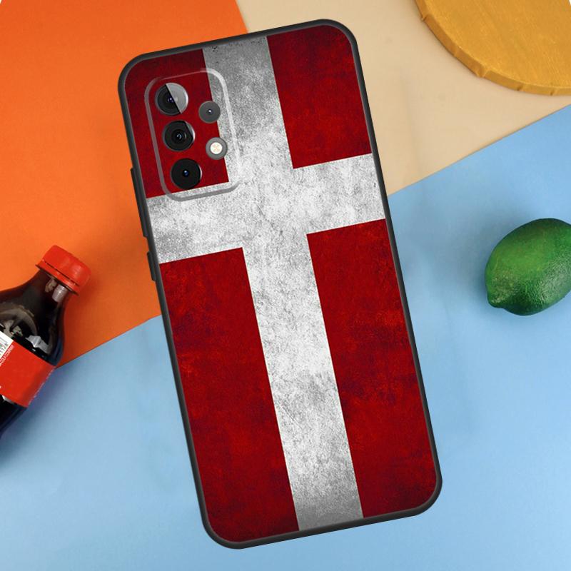 

Denmark Flag Case For Samsung Galaxy A54 A34 A14 A53 A13 A23 A33 A73 A51 A71 A12 A22 A32 A52 A21S Coque Samsung A33 5G