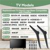 TV Stand Legs Base For Hisense 50 55 58 60 65 Inch Smart LED TV Tabletop TV Feet Stand Legs For Hisense 50H55E 55E3G