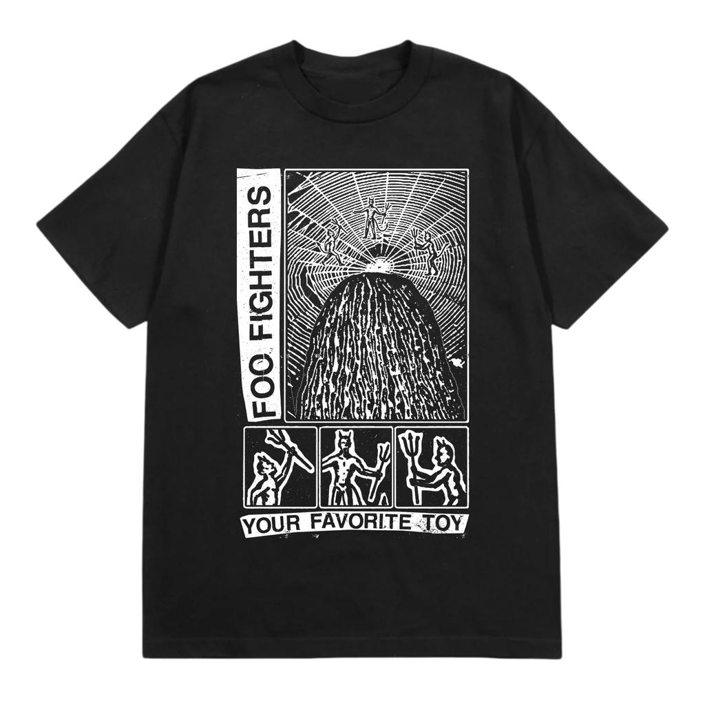 Foo Fighters Band Album Your Favorite Toy 2026 T Shirt Unisex Men‘s Women's T-Shirt Y2k Oversized Popular Fans Casual Tee