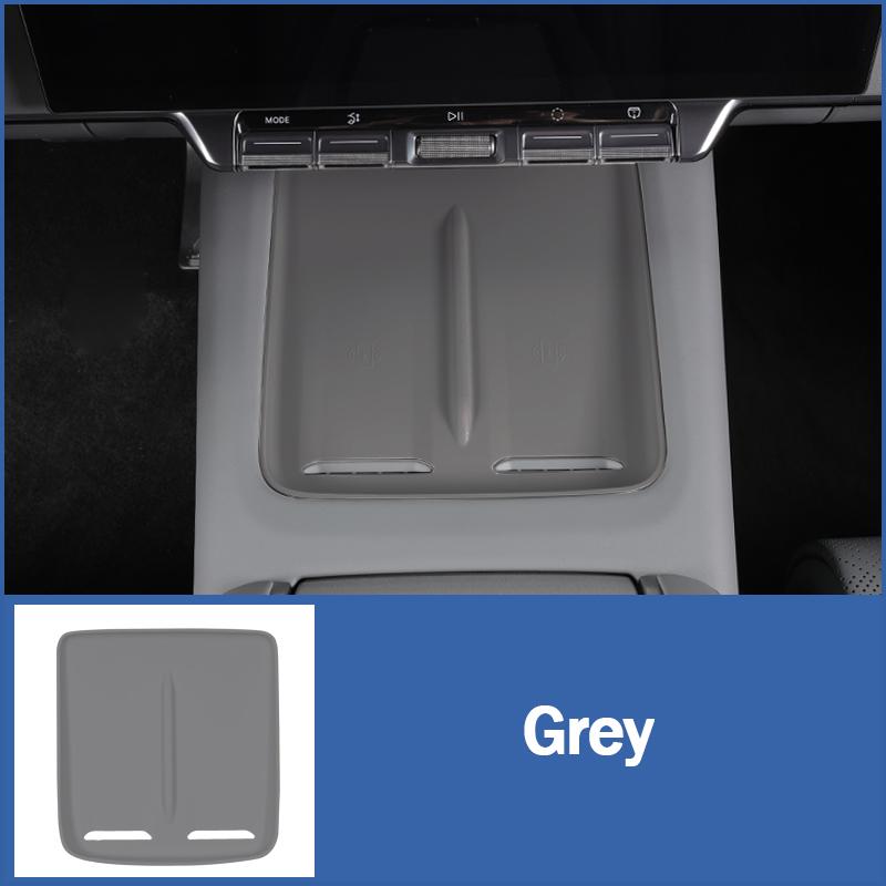 Pentru ZEEKR 7X 2025+ Covoraș Protector Consola Centrală Silicon Pad Încărcare Wireless Cutie Depozitare Laterală Upgrade Interior Accesorii Auto