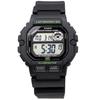 Casio CASIO Sports Gear Digital Men's Watch with 60 Lap Memory Function WS-1400H-1AV Overseas Model Black