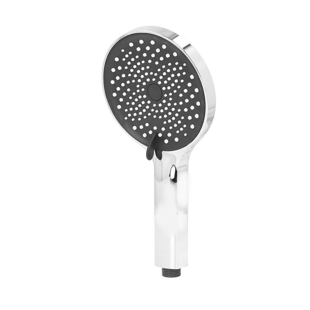 Ręczna główka prysznicowa Wysokociśnieniowa Gwint G1/2 ABS Elektroplaterowana Główka Prysznicowa do Łazienki Srebrna