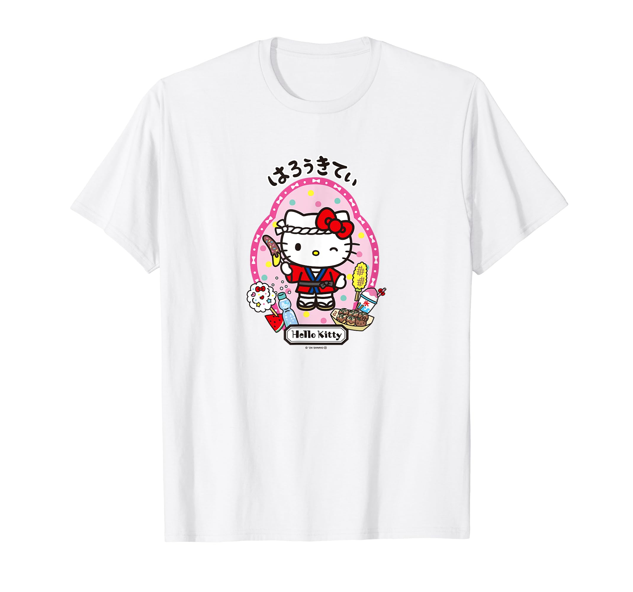 

Hello Kitty Festival Light Color T-shirt білий
