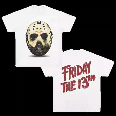 Freitag der 13. T-Shirt, Kurzarm, amerikanische Baumwolle, Jason-Maske