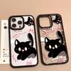 Acrylic Phone Case for iPhone 11 12 13 14 Pro 12 14 16 Pro Max for Samsung A16 A36 A56 S24 FE High-quality Painted Anti-fall Mobile Phone Case