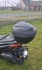 Kufer Motocyklowy Centralny 39L Praga Jakość! Topx Czarny 39L Płyta 1 Kask