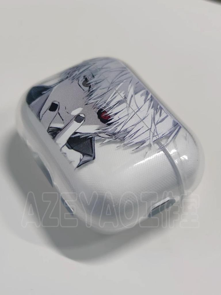 Custodia di Lusso Anime Tokyo Ghoul per Airpods Per Airpods 4 Copertura Antiurto Per AirPods 4 Pro Pro2 Custodie Trasparenti per Auricolari Borse