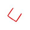 Car Front Reading Light Switch Cover Trim For Ford Explorer 2011- Bright Red