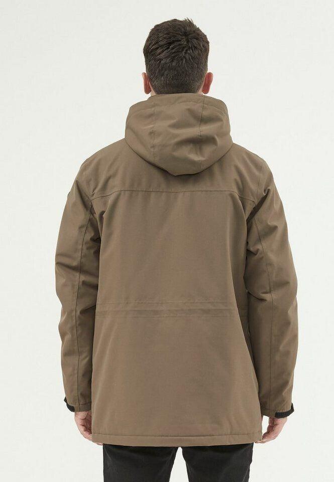 Зимняя куртка Whistler Parka Buron длинного кроя зеленого цвета