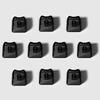 20Pcs Transparent Cute Cat Keycaps PBT 1U Blank MAO Profile for Custom Mechanical Keyboard Modification