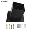 4x4 Post Fitment Pergola Brackets Slanted Roof Brackets