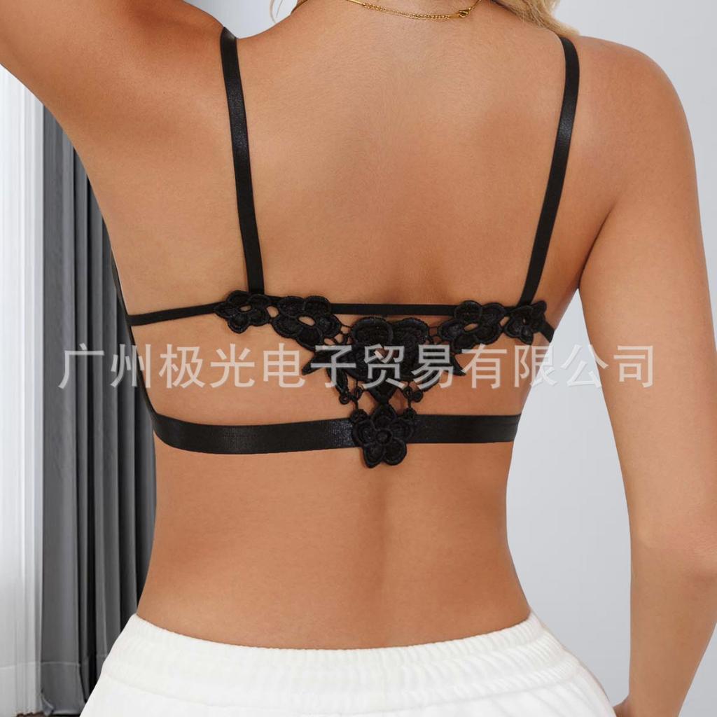 Deep V Front Buckle Wireless Everyday Bra