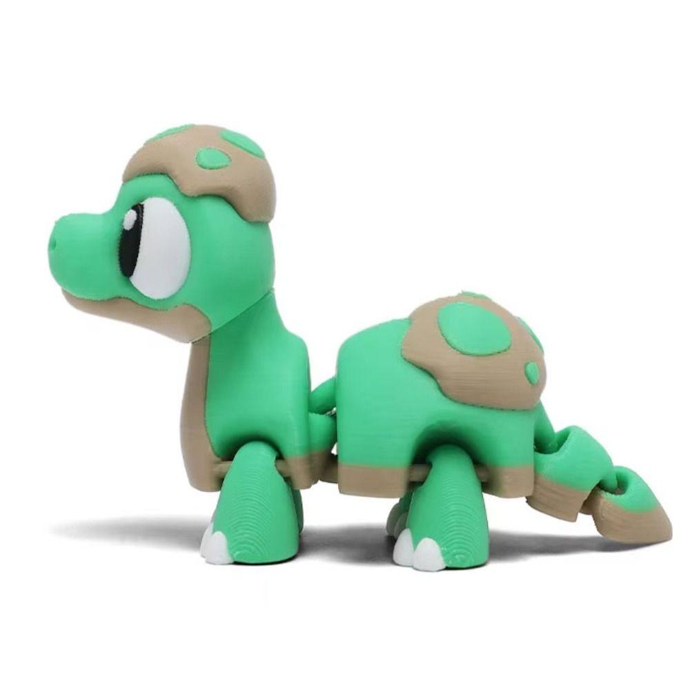 Swinging Simulation Dinosaur Model Joint Movable Pet 3D Printing Toys  Desktop Decor