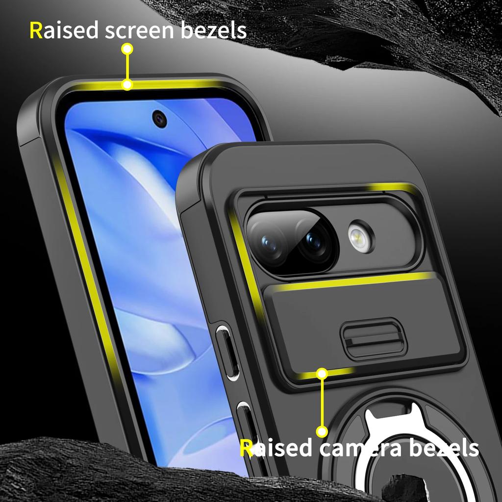 Armor Case for Google Pixel 10 Pro XL 5G 7 8 8a 9a 9 Pro Pixel9 Pixel10 Shockproof Cover Heavy Duty Protective Phone Cases