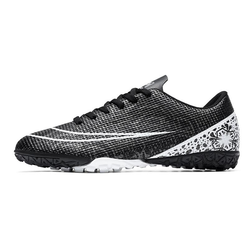 Low top football shoes boys and girls long nail sneakers soccer