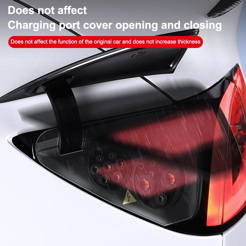For Model 3 Y Highland Juniper 2021-2025Charger Port Cover Outdoor Rainproof Protection Dustproof Covers Accessory