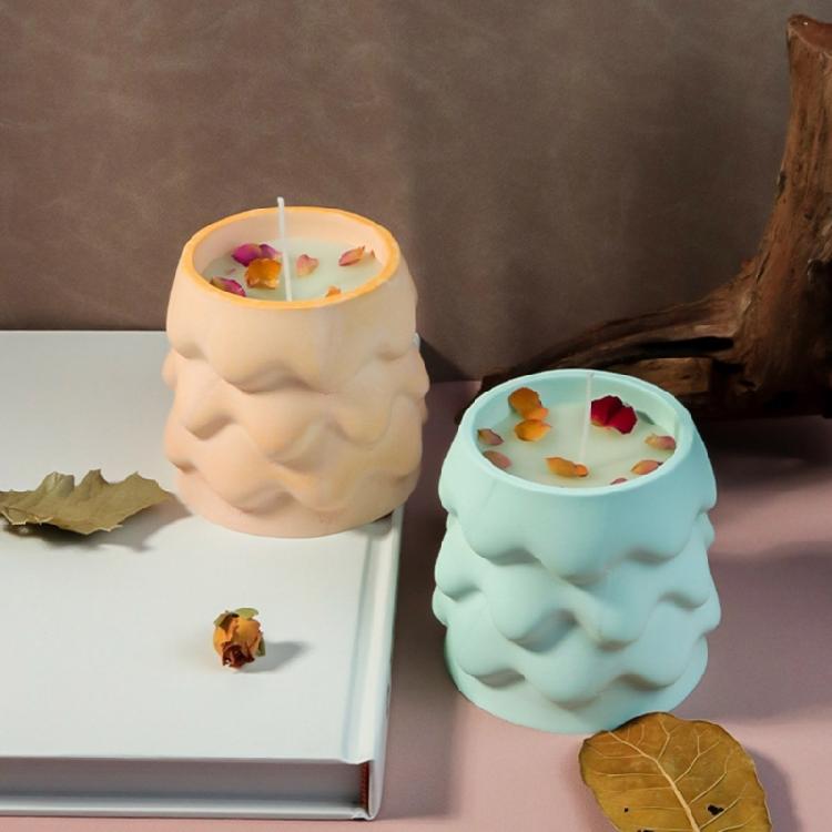 Weihnachtsbaum Glas Silikonformen Weihnachtsbaum Kerzenbecher Silikonformen für Epoxidharz Zement Kerzenhalter