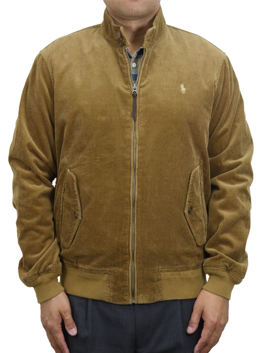 

Polo Ralph Lauren Men’s Corduroy Swing Top Jacket, Sand Surf (01010118, Size XXL)