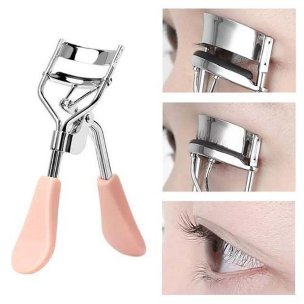 Manual Eyelash Curler Heatless Circle Eyelash Clip Lasting Eyelash Curling Lifting Tool Portable Eye Makeup Tool Accessories, 1pc,